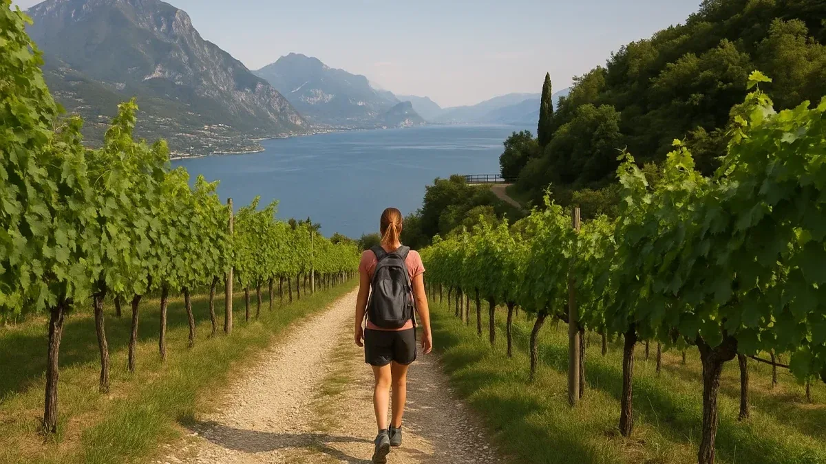 Campo di Brenzone: come raggiungere a piedi la frazione sopra il Garda
