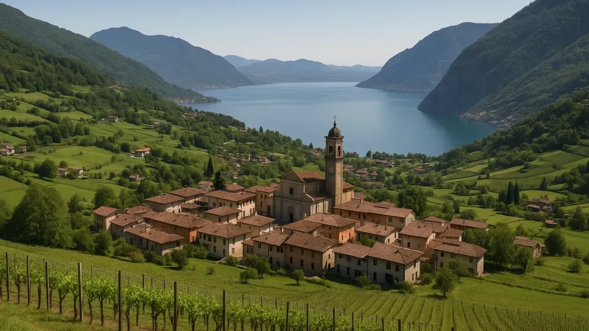San Pietro di Barbozza: tra borgate e colline di Valdobbiadene