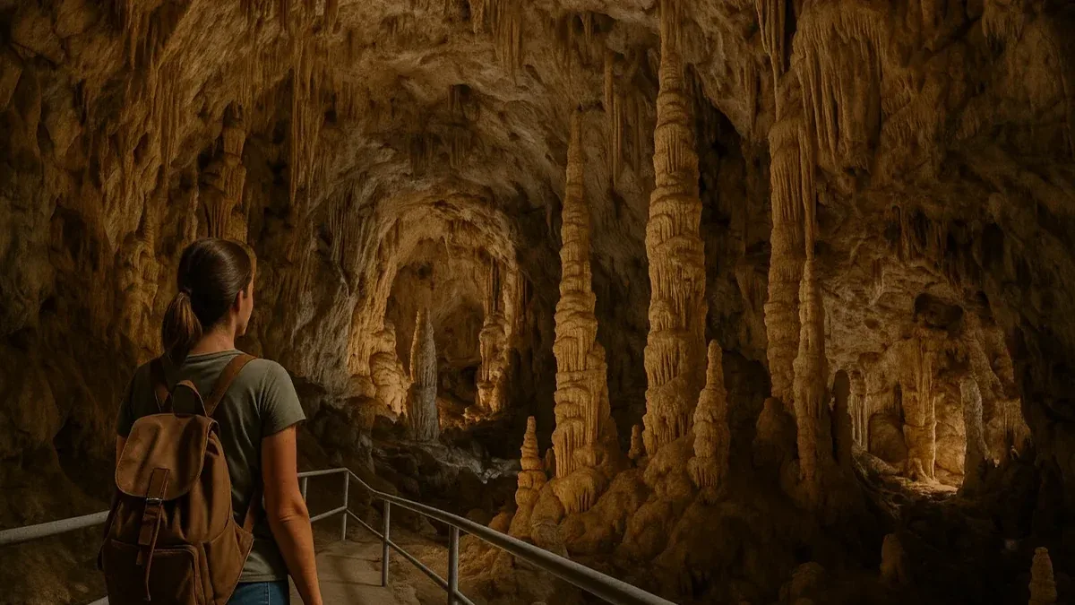 Grotte del Caglieron: come si svolge la visita tra passerelle e cavità