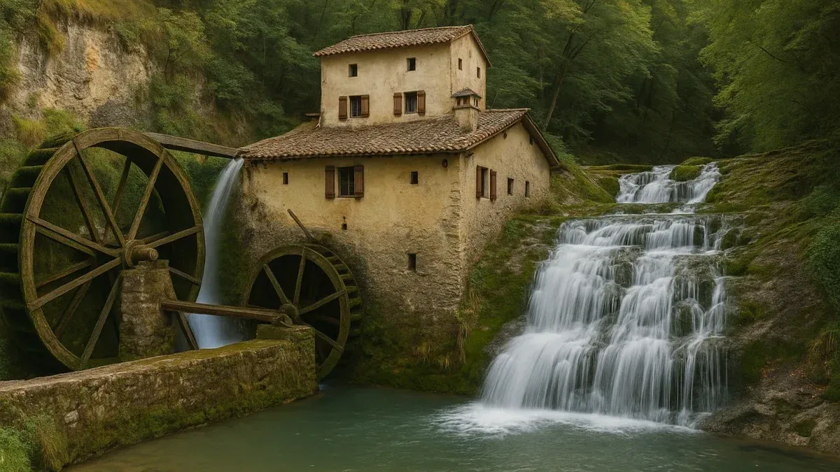 I mulini ad acqua del Veneto: come riconoscere le tracce del loro funzionamento