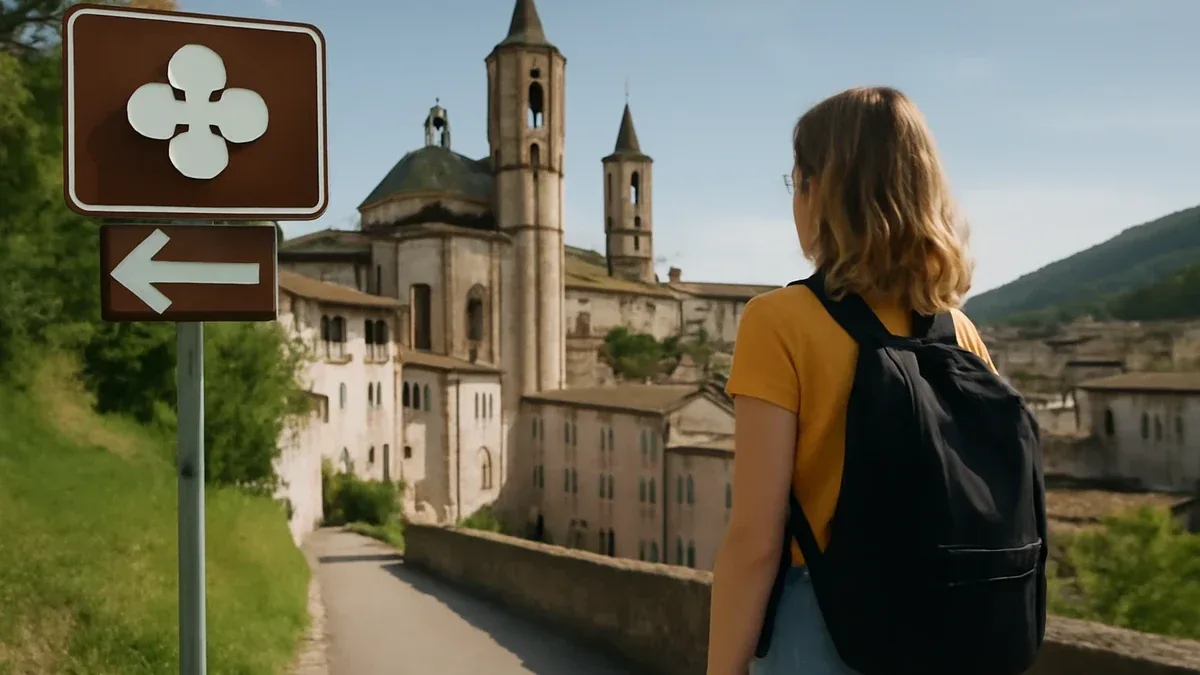 Arquà Petrarca: come collegare a piedi le due parti del borgo