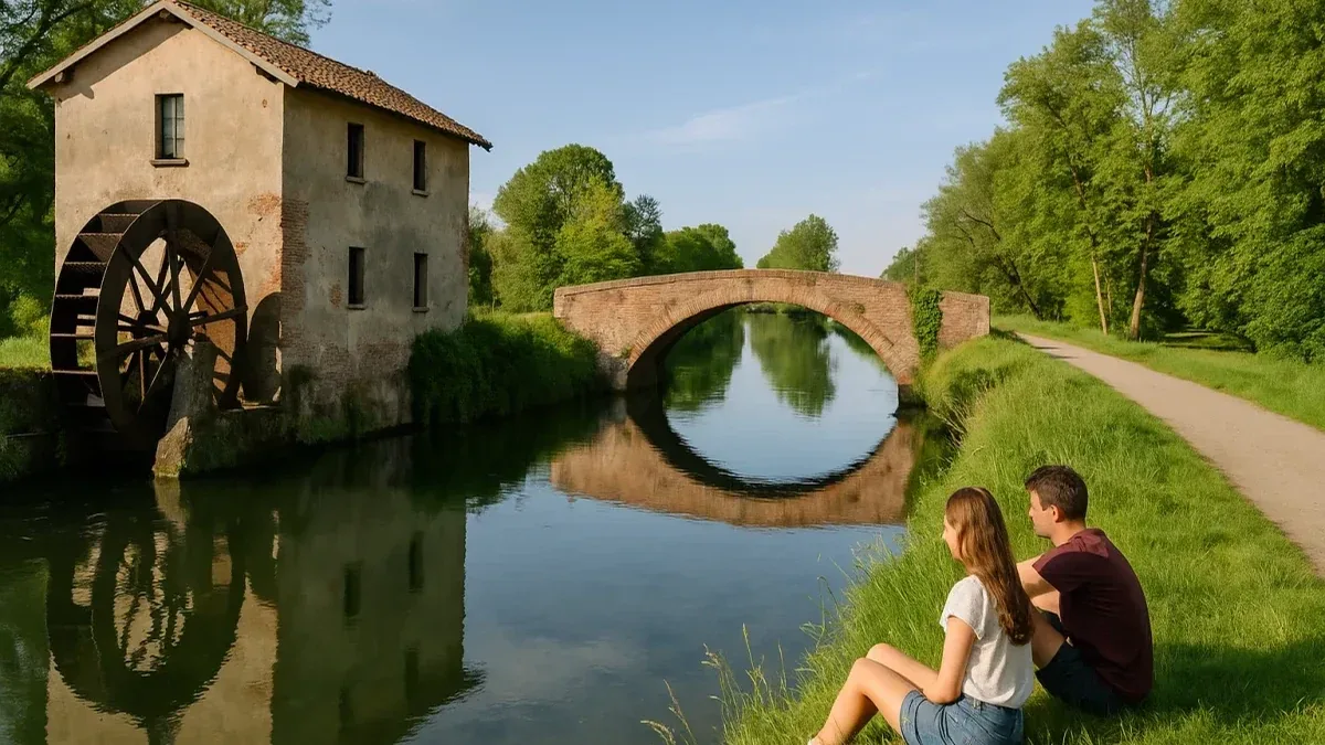 Borghetto sul Mincio: cosa osservare tra ponti e mulini